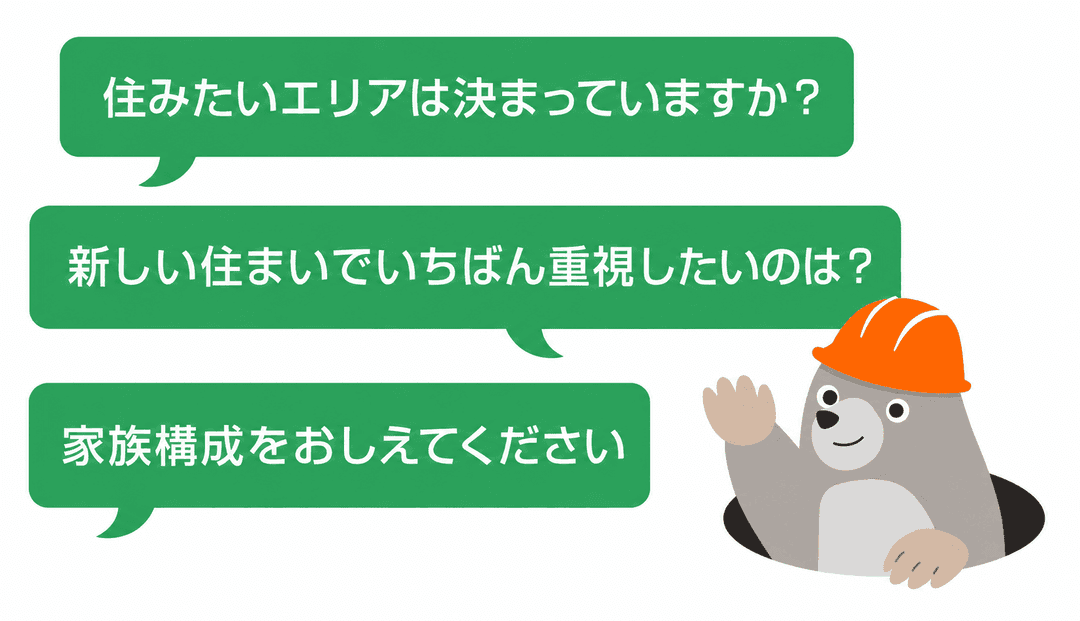 ガイド付き検索